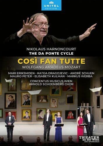 Cos? Fan Tutte: Concentus Musicus Wien (Harnoncourt) DVD (2021) Nikolaus Pre-Owned Region 2