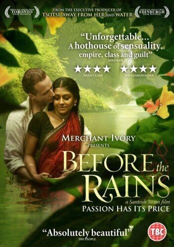 Before The Rains DVD (2009) Linus Roache, Sivan (DIR) Cert 12 Pre-Owned Region 2