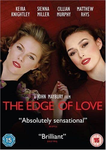 The Edge Of Love DVD (2008) Keira Knightley, Maybury (DIR) Cert 15 Pre-Owned Region 2
