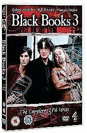 Black Books: Series 3 DVD (2006) Bill Bailey, Linehan (DIR) Cert 15 Pre-Owned Region 2