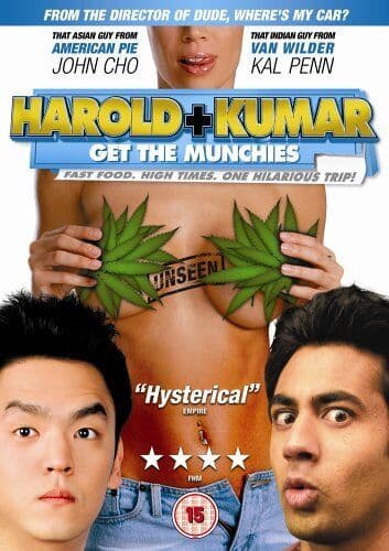 Harold And Kumar Get The Munchies DVD (2005) John Cho, Leiner (DIR) Cert 15 Pre-Owned Region 2