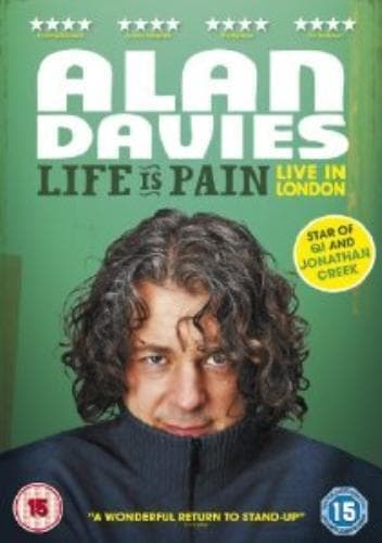 Alan Davies: Life Is Pain DVD (2013) Alan Davies Cert 15 Pre-Owned Region 2
