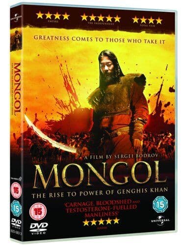 Mongol DVD (2008) Tadanobu Asano, Bodrov (DIR) Cert 15 Pre-Owned Region 2