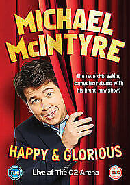 Michael McIntyre: Happy And Glorious DVD (2015) Michael McIntyre Cert 15 Pre-Owned Region 2