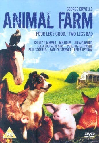 Animal Farm DVD Peter Postlethwaite, Stephenson (DIR) Cert PG Pre-Owned Region 2