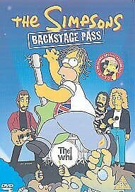 The Simpsons: Backstage Pass DVD (2002) Dan Castellaneta Cert PG Pre-Owned Region 2