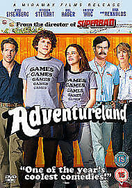 Adventureland DVD (2010) Jesse Eisenberg, Mottola (DIR) Cert 15 Pre-Owned Region 2