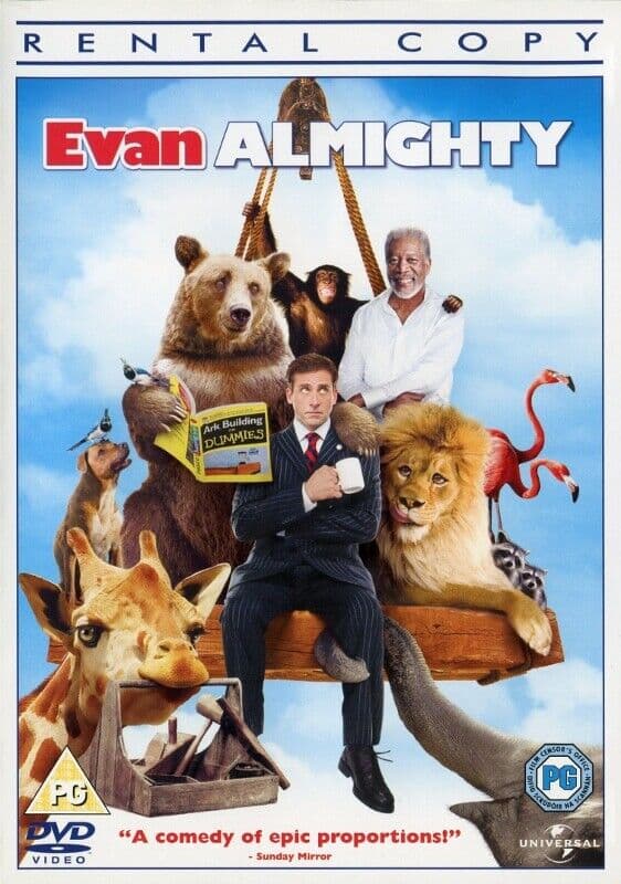 Evan Almighty (DVD)(Ex-Rental) DVD Pre-Owned Region 2