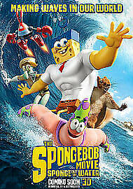 The SpongeBob Movie: Sponge Out Of Water DVD (2015) Antonio Banderas, Tibbitt Pre-Owned Region 2