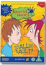 Horrid Henry - Its All Your Fault  DVD Pre-Owned Region 2