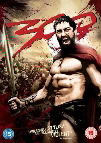 300 DVD (2007) Gerard Butler, Snyder (DIR) Cert 15 Pre-Owned Region 2