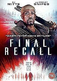 Final Recall DVD (2017) RJ Mitte, Borrelli (DIR) Cert 15 Pre-Owned Region 2