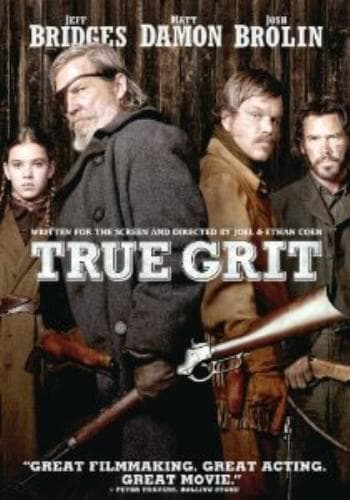 TRUE GRIT (2010) - RENTAL COPY. DVD Pre-Owned Region 2