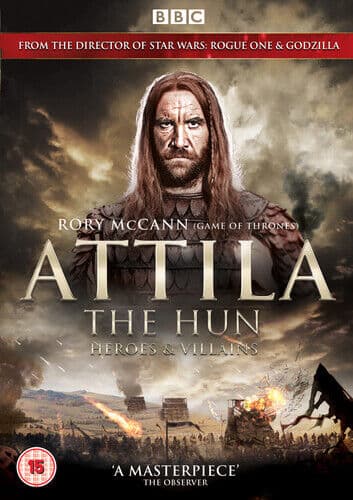Heroes And Villains: Attila The Hun DVD (2018) Rory McCann, Edwards (DIR) Cert Pre-Owned Region 2