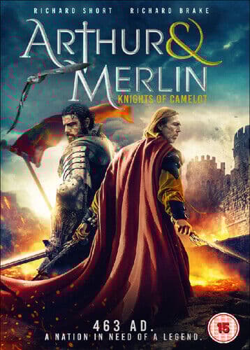 Arthur & Merlin - Knights Of Camelot DVD (2020) Richard Brake, Alderson (DIR) Pre-Owned Region 2