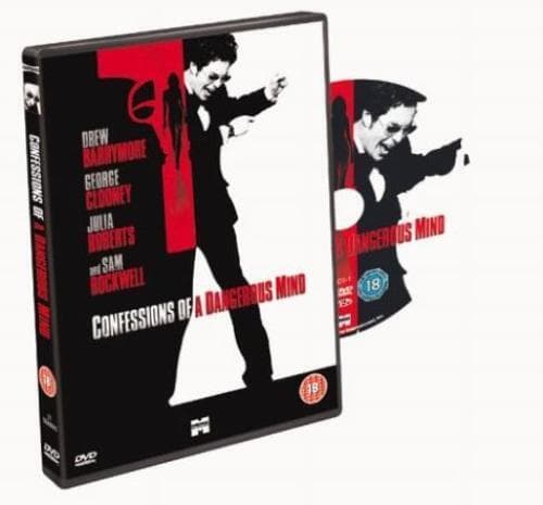 Confessions Of A Dangerous Mind DVD (2003) Sam Rockwell, Clooney (DIR) Cert 15 Pre-Owned Region 2