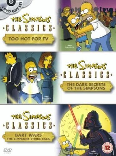 The Simpsons: Too Hot For TV/The Dark Secrets/Bart Wars DVD (2005) James L. Pre-Owned Region 2