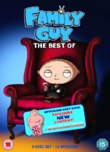 Family Guy: The Best Of DVD (2012) Seth MacFarlane Cert 15 3 Discs Pre-Owned Region 2