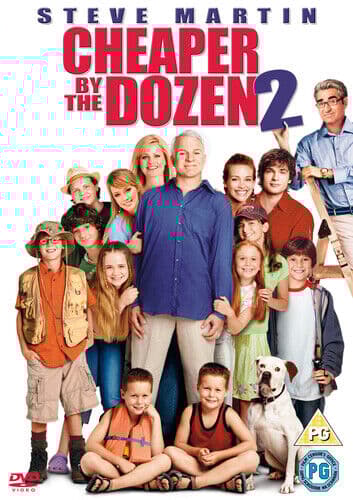 Cheaper By The Dozen 2 DVD (2006) Steve Martin, Shankman (DIR) Cert PG Pre-Owned Region 2