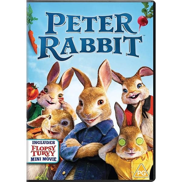 Peter Rabbit DVD (2018) Domhnall Gleeson, Gluck (DIR) Pre-Owned Region 2