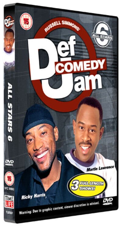 Def Comedy Jam - All Stars: Volume 6 DVD (2004) Martin Lawrence Cert 15 Pre-Owned Region 2