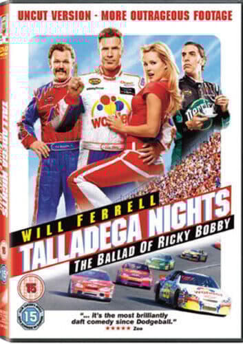 Talladega Nights - The Ballad Of Ricky Bobby DVD (2014) Will Ferrell, McKay Pre-Owned Region 2