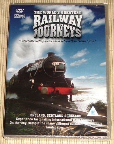 The Worlds Greatest Railway Journeys - E DVD Pre-Owned Region 2