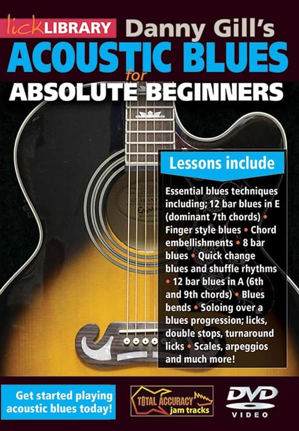 Lick Library: Acoustic Blues For Absolut DVD Pre-Owned Region 2