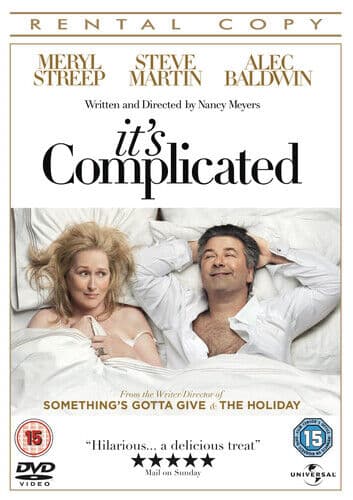 It’s Complicated DVD (2010) Meryl Streep, Meyers (DIR) Cert 15 Pre-Owned Region 2