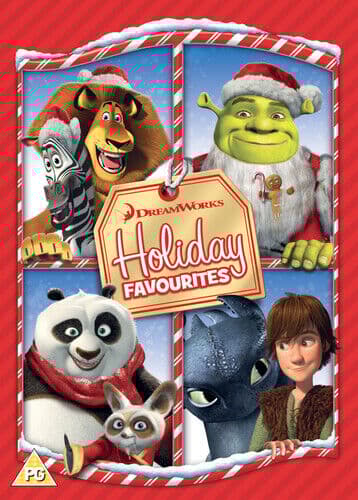 DreamWorks Holiday Favourites DVD (2018) Gary Trousdale Cert PG 4 Discs Pre-Owned Region 2