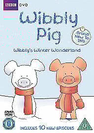 Wibbly Pig: Wibbly’s Winter Wonderland DVD (2010) Liam Tully Cert U Pre-Owned Region 2