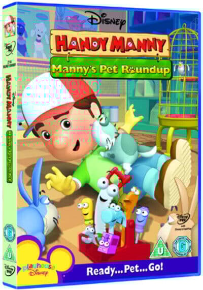 Handy Manny: Manny’s Pet Round Up DVD (2009) Wilmer Valderrama Cert U Pre-Owned Region 2
