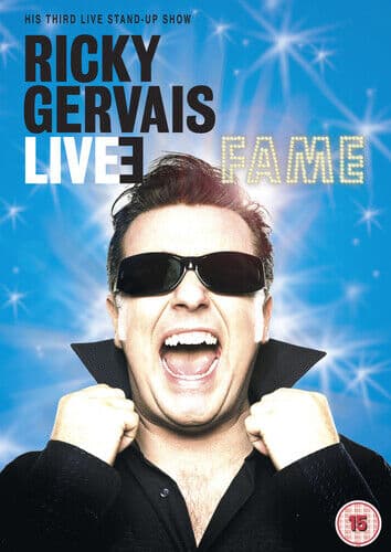 Ricky Gervais: Live 3 - Fame DVD (2007) Ricky Gervais Cert 15 Pre-Owned Region 2