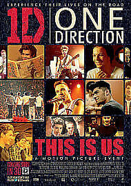 One Direction: This Is Us DVD (2013) Morgan Spurlock Cert PG Pre-Owned Region 2