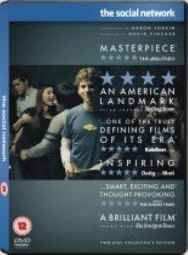 The Social Network DVD (2011) Jesse Eisenberg, Fincher (DIR) Cert 12 Pre-Owned Region 2