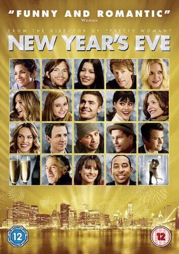 New Year’s Eve DVD (2012) Robert De Niro, Marshall (DIR) Cert 12 Pre-Owned Region 2