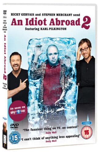 An Idiot Abroad: Series 2 DVD (2011) Karl Pilkington Cert 15 2 Discs Pre-Owned Region 2