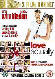 Wimbledon/Love Actually DVD (2007) Hugh Grant, Loncraine (DIR) Cert 15 2 Discs Pre-Owned Region 2