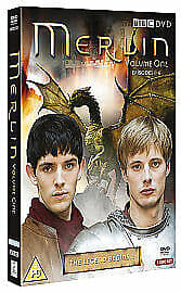 Merlin: Series 1 - Volume 1 DVD (2008) Colin Morgan Cert PG 3 Discs Pre-Owned Region 2