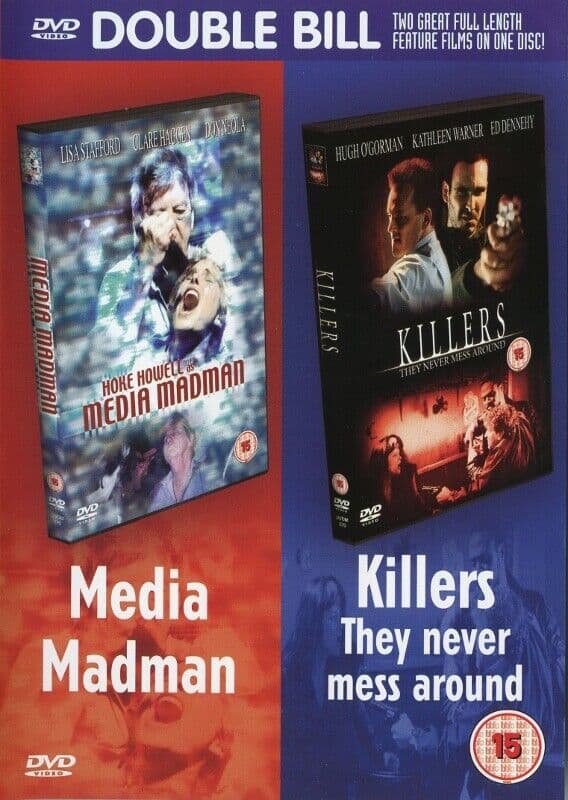 Media Madman / Killers : They Never Mess Around (DVD)(2 Films/1 D CD Pre-Owned Region 2