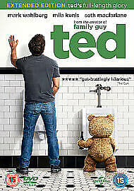 Ted DVD (2012) Mila Kunis, MacFarlane (DIR) Cert 15 Pre-Owned Region 2