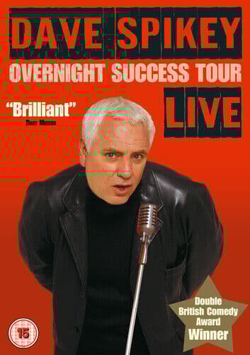 Dave Spikey: Overnight Success Tour - Live DVD (2003) Dave Spikey Cert 15 Pre-Owned Region 2