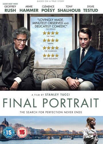 Final Portrait DVD (2018) Geoffrey Rush, Tucci (DIR) Cert 15 Pre-Owned Region 2