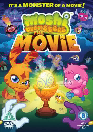 Moshi Monsters - The Movie DVD (2014) Wip Vernooij Cert U Pre-Owned Region 2