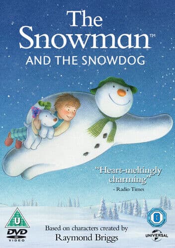 The Snowman And The Snowdog DVD (2016) Hilary Audus Cert U Pre-Owned Region 2