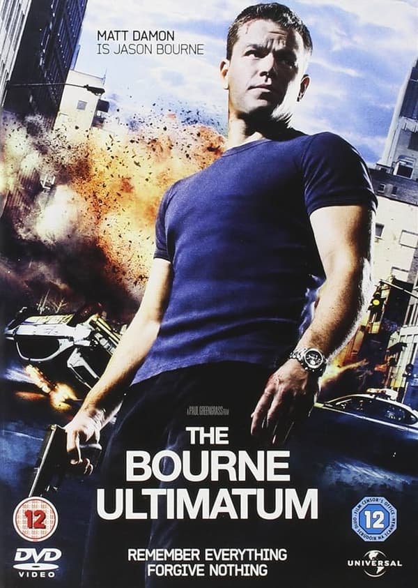 THE BOURNE ULTIMATUM DVD Pre-Owned Region 2