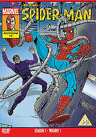 Original Spider-Man: Season 1 - Volume 1 DVD (2009) Spider-Man Cert PG Pre-Owned Region 2