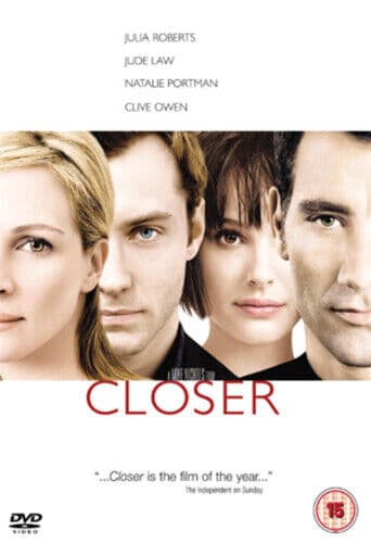 Closer DVD (2011) Natalie Portman, Nichols (DIR) Cert 15 Pre-Owned Region 2