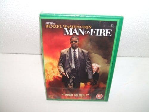 MAN OF FIRE DENZEL WASHINGTON DVD Pre-Owned Region 2