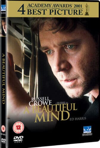 A Beautiful Mind DVD (2004) Russell Crowe, Howard (DIR) Cert 12 Pre-Owned Region 2
